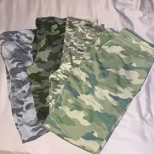 Old Navy Camo Bottoms Set